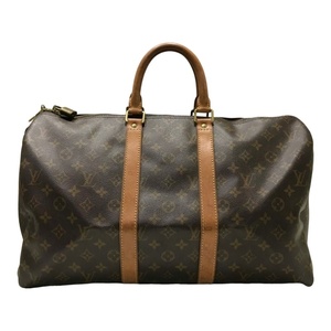 LOUIS VUITTON ルイヴィトン ボストンバッグ M41428 キーポル45 トラベルバッグ 旅行かばん カデナ付属 モノグラム 【中古品】 22409R51