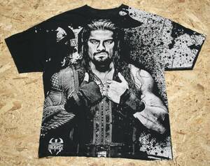 WWE ロマンレインズ　総額 Tシャツ◆WWEプロレス◆XL◆ROMAN REIGNS◆USA購入