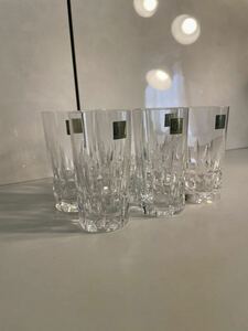 HOYA CRYSTAL DRINKING WARE　ホヤクリスタル NTJ9124 タンブラー ガラスコップ グラス 6pcs 6点セット