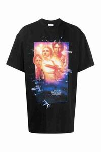 正規限定 新品 20SS VETEMENTS ヴェトモン STAR WARS スターウォーズ MOVIE POSTER 2 オーバーサイズ Tシャツ 黒 M USW21TS007