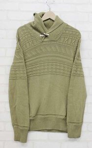 2T0184■H&M ショールカラーニット セーター メンズ