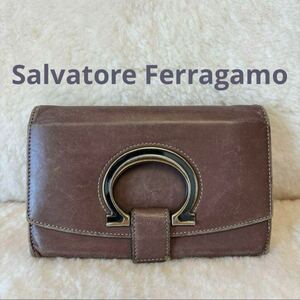 ☆ Salvatore Ferragamo ☆ フェラガモ 本革 折り財布