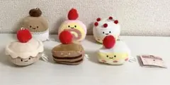 にっこりーノ ケーキのぬいぐるみ　全種セット