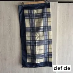 clef cle スカーフ　76×76