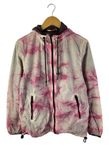 DIESEL◆J-PINAL CAMO ACID WINDBREAKER/ナイロンジャケット/XS/ナイロン/PNK/総柄