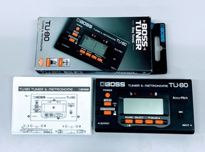 美品 BOSS TU-80 ボス チューナー メトロノーム