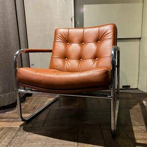 Vintage 天童木工 Tendo LoungeChair イージーチェア ラウンジチェア レザー モダン ミッドセンチュリー 70s 80s 秋田木工 飛騨 カリモク C