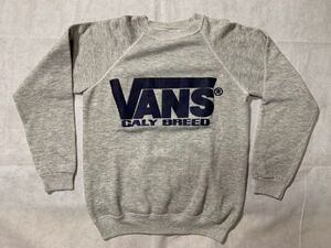 希少! 80s VANS ヴィンテージ スウェット CALY BREED スケーター HANES OLD 90s