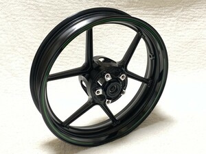 KAWASAKI（カワサキ） 純正 41073-0724-18F フロント ホイール　新車外し美品　Ninja1000SX ニンジャ1000SX Z1000 ABS ブラック