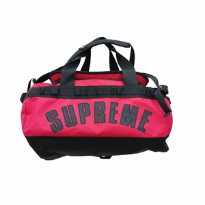 THE NORTH FACE SUPREME Arc Logo Small Base Camp Duffle Bag ノースフェイス シュプリーム リュック ダッフルバッグ レッド NF0A3KZ6