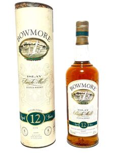 ボウモア シングルモルト スコッチウイスキー 12年 700ml 40% BOWMORE ISLAY SINGLE MALT SCOTCH WHISKY カモメラベル アイラ 古酒 未開栓