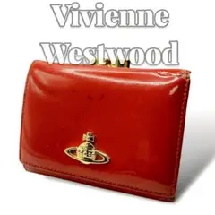 Vivienne Westwood エナメル がま口 折り財布 6289