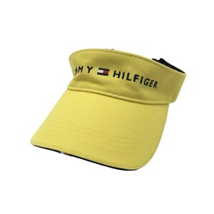 TOMMY HILFIGER GOLF トミー ヒルフィガーゴルフ サンバイザー イエロー系 [240101244265] ゴルフウェア