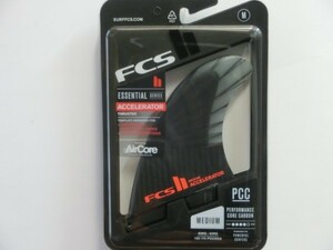 ◆ FCS2　超軽量Air Core素材 PCカーボン Accelerator Mサイズ 新品未使用 エアコア