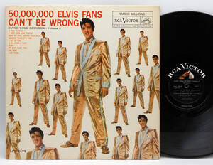 ★US ORIG MONO LP★ELVIS PRESLEY/50,000,000 Elvis Fans Can