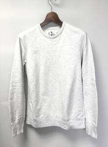 新品 REIGNING CHAMP レイニングチャンプ スウェット S カナダ製 ライトグレー