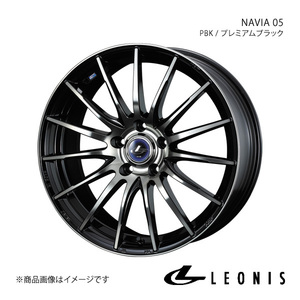 LEONIS/NAVIA 05 アコード CL7/CL8/CL9 アルミホイール4本セット【16×6.5J 5-114.3 INSET52 BPB】0036260×4