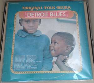 LP レコード Detroit Blues Original Folk Blues US 7783 動作未確認 昭和レトロ 当時物 John Lee Hooker デトロイトブルース