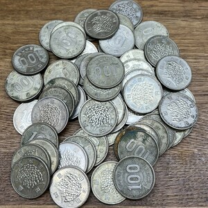 【記念硬貨】100円硬貨 稲穂 60枚おまとめセット コレクション品 6ME2503