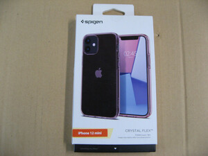 SPIGEN iPhone 12 mini 5.4インチ対応 Crystal Flex Rose Crystal ACS01540 スマホケース iPhone ケース