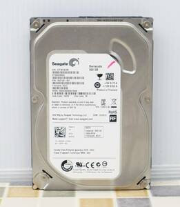 ∨ 【 500GB 】フォーマット済｜3.5インチ 内蔵型 ハードディスク｜Seagate シーゲート ST500DM002 ｜ SATA ■N8819