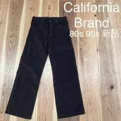 新品 80s USA製 カリフォルニアブランド コーデュロイパンツ タロンジップ