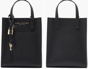 US限定　2024aw　MARC JACOBS マーク ジェイコブス Micro Leather Tote　　LAから最新本物をお届け♪