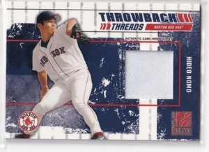 【ジャージカード】2003 DONRUSS ELITE THROWBACK THREADS #TT-35 HIDEO NOMO 野茂英雄 227/250