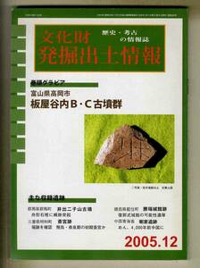 【e0546】05.12 文化財発掘出土情報／富山県高岡市 板屋谷内Ｂ・Ｃ古墳群、...