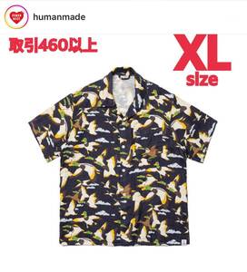 HUMAN MADE 2023SS DUCK GAUZE ALOHA SHIRT XLサイズ　 ヒューマンメイド ヒューマンメード ダック ガーゼ アロハシャツ アロハ シャツ