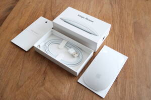 [程度良好] Apple Magic Mouse 2 Silver Wireless Model A1657 MLA02J/A マジックマウス 2 シルバー ②