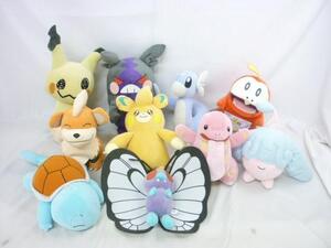 【同梱可】中古品 アニメ ポケモン ホゲータ モルペコ はらぺこもよう ミニリュウ BIGぬいぐるみ グッズセット