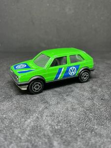 GOLF GTI VW マジョレット　ミニカー　ビンテージ　当時物　稀少品　ゴルフ