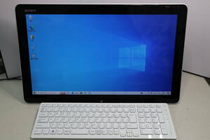 中古動作品 Sony SVJ202 i5-3337U 1.8GHz 8GB SSD256GB Windows10home AC keyboad