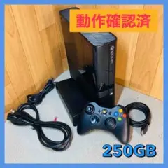 【動作確認済】xbox e 360 250GB 本体 M9V-00016 後期型