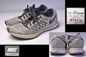 NIKE ★ ナイキ ★ ズームペガサス 32 ★ US 9.5インチ ★ 27.5センチ ★ 749340-002 ★ スニーカー ★ 汚れあり ★ ジャンク品