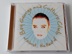 at worst... the best of BOY GEORGE AND CULTURE CLUB CD VIRGIN US 7243839014-25 93年盤,カーマは気まぐれ,Poison Mind,Miss Me Blind