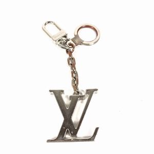 【ルイヴィトン】本物 LOUIS VUITTON キーリング ポルト・イニシアルLV M65995 LVロゴ キーホルダー バッグチャーム メンズ 送料520円