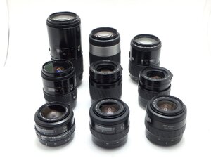 ★ハローカメラ★1円スタート★4736 MINOLTA AF 100-300mm F4.5-5.6 他8本 AFレンズ 合計9本セット AF動作可OK 他は未確認 現状