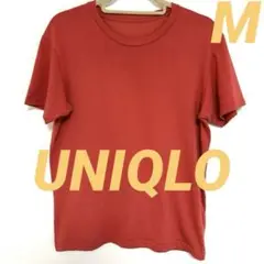 ユニクロ　UNIQLO  半袖Tシャツ　オレンジ　Mサイズ