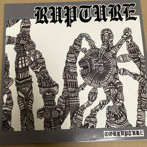 限定100枚 Rupture 再発 LP ソノシート パンク ハードコア punk hardcore crust grindcore power violence spazz infest