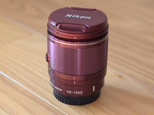 Nikon 1 NIKKOR VR 10-100mm f/4-5.6 レッド ジャンク品