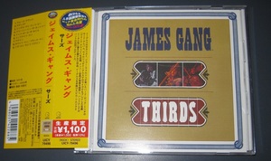 ♪♪即決CD！！　ジェイムス・ギャング　 「THIRDS 」帯付 JAMES GANG 2021盤 ジョー・ウォルシュ ビル・シムジク Eagles ♪♪