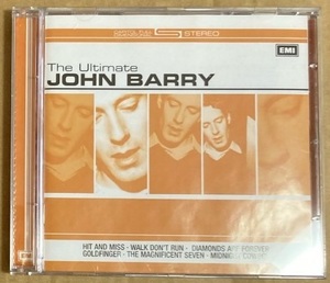 CD★JOHN BARRY 「THE ULTIMATE」　ジョン・バリー、ベスト盤