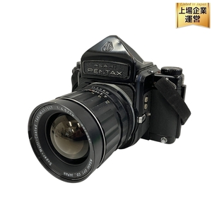 PENTAX PENTAX67 SMC TAKUMAR 6x7 75mm F4.5 ペンタックス 中判カメラ フィルムカメラ 写真 撮影 趣味 中古 訳有T9633476