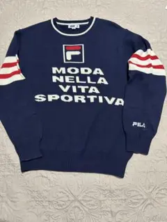 FILA MODA NELLA VITA SPORTIVAニットセーター160