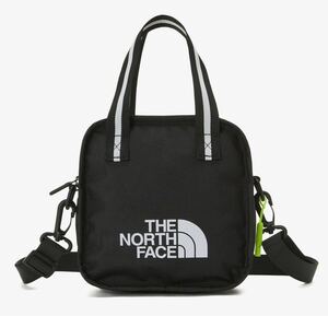 THE NORTH FACE ノースフェイス キッズ スクエアトート 2way ショルダーバッグ ブラック 収納 海外限定