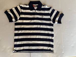 新品CHUMS・Booby Border Polo Shirt ボーダーポロシャツL