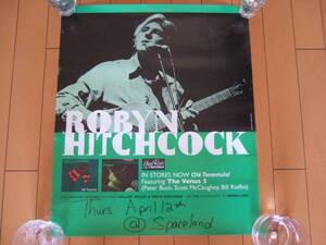 ROBYN HITCHCOCK ロビン・ヒッチコック ライブポスター米国入手