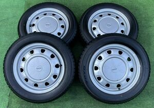 TOPY 15インチ 5.5J 100/114.3-4穴＆ TOYO 175/65R15 4本セット★アクア ヴィッツ ポルテ スペイド フィット キューブ等にAN59